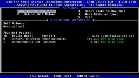 主板自带的磁盘阵列功能如何使用？